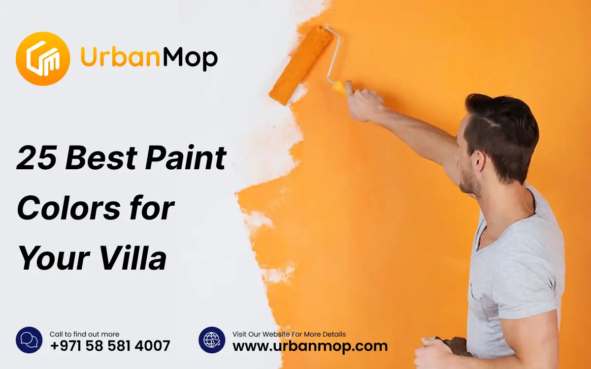 Best Paint Colors for Villa interiors and exteriors